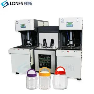 LS-B3L 2 חלל custom ידני פלסטיק PET בקבוק ביצוע מכונת לפה גדול לחיות מחמד בקבוק צנצנת יכול לפוצץ מכונת דפוס מפעל