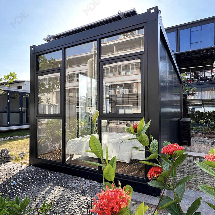 Fireproof Modular Building China Detachable Flat Pack Container House With Bathroom Prefab ...