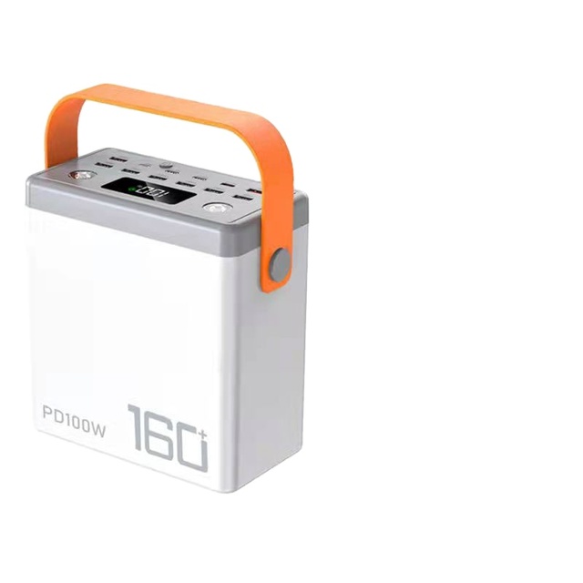 160000mAh Power Bank Fast Charging PD100W Power Station for Notebook Laptop Triple Type C Eight USB Big Capacity Power Banks