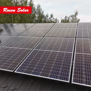 Ensemble complet de panneaux solaires 10KW Système solaire hybride Système d'énergie solaire domestique