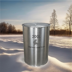 L'usine de baril d'eau de lait de comptoir en acier inoxydable de qualité alimentaire sans couture fournit directement un grand acier inoxydable 200L - Product Image 1