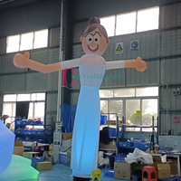 Danseur gonflable personnalisé pour couple de mariés, mariée et marié, pour événement extérieur