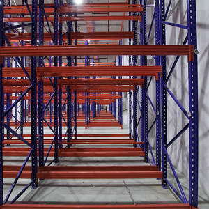 Prima Save Cost <span class=keywords><strong>Crossbeam</strong></span> <span class=keywords><strong>Rack</strong></span> para estante reticulado de servicio pesado Fabricante Heavy Duty Trolley 4 estantes Venta caliente Plástico - Product Image 5