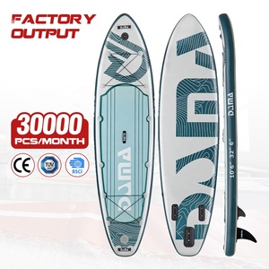 P.F. Hot Sale High Quality Isup Surfboard <b>Inflatable</b> Stand up Sup Board DAMA Adventure Grey/1 Sup Board P.F. Hot Sale High Quali - Product Image 1