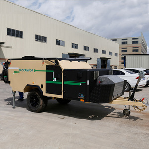 Manley เต็นท์แคมป์ปิ้งอะลูมิเนียมพับไปข้างหน้า,สำหรับการเดินทางนอกถนนรถพ่วงค่ายพักแรมออฟโรดดีไซน์ใหม่ - Product Image 4