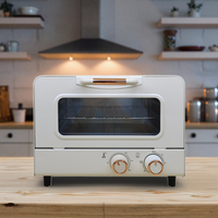 Japon et Corée Mini 12l Multi-Fonction 4-en-1 Home Baking 30 Minutes Timer Smart Mini Four à Vapeur Grille-pain