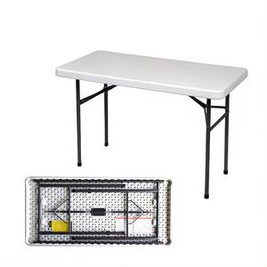 Table pliante en plastique <span class=keywords><strong>KTK</strong></span>, taille et couleur personnalisées, pour salle à manger, banquet, camping, extérieur - Product Image 2