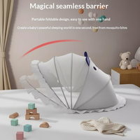 Moustiquaire universelle pliable occultante à couverture intégrale sans fond en nylon crypté pour bébés et enfants - Vente en gros usine