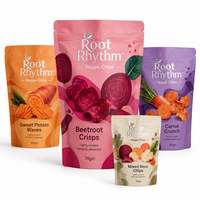 Sachet Doypack Mylar à fermeture éclair refermable haute barrière de qualité alimentaire pour emballage de fruits en rouleaux sous marque privée 4oz 6oz