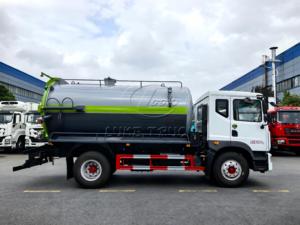 4×2 Dongfeng D9 Septic Vacuum Truck ,12m³ Sewage Tank, Optional Carbon/Stainless Steel Tank, Select Local or Import Vacuum Pump - Product Image 2