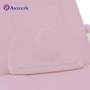 Lit de massage électrique moderne Silla Spa pour salon de beauté, clinique, table de traitement, chaise de podologie, 3 à 4 moteurs, lit de beauté rose - Product Image 6