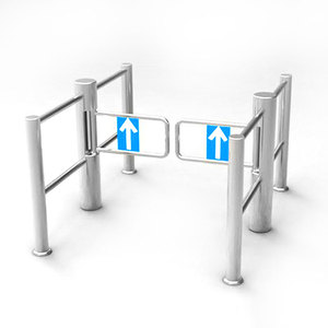 Salıncak kapısı süpermarket giriş erişim kontrolü turnike kapı QR kodu ve Rfid - Product Image 2