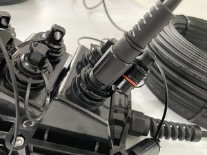 FTTH FTTA NAP Scatola di Giunzione/Chiusura Multiporta Impermeabile per Esterni 2 4 6 8 12 Porte, Scatola Terminale Corning Opti-Tap - Product Image 5