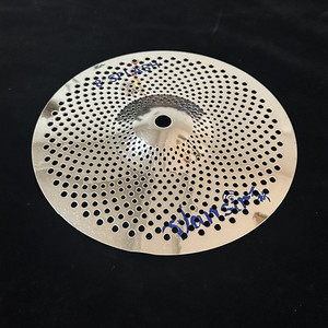 Platillos de Batería Vansir de Aleación Plateada, Silenciosos, de Bajo Volumen, para Práctica de Batería - Product Image 2