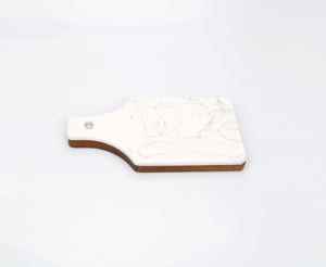 Gran oferta de lujo sostenible 3 uds tabla de queso y juego de cuchillos herramientas de queso de mármol Artificial - Product Image 2