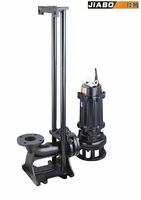 Pompe submersible chinoise en acier inoxydable de 4 pouces pour eaux usées, 7 CV, 2,5 kW, haute pression, garantie 1 an, 50 unités
