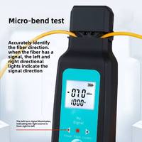 Identificador de Dirección de Señal de Cable Óptico Portátil de Suministro Directo de Fábrica, Identificador de Fibra Óptica de Plástico, Alimentado por CC 12V, 1 Año de Garantía