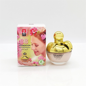 Bases al por mayor de alta cubierta ligera blanca humedad Bb crema maquillaje base cara Natural orgánico de larga duración maquillaje - Product Image 4