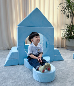 <span class=keywords><strong>2026</strong></span> कारखाने थोक उच्च गुणवत्ता वाले बच्चों के लिए सोफे मॉड्यूलर फोल्डेबल क्रॉलिंग बिस्तर खेलते हैं - Product Image 2