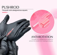 Wenshen Details Déterminer la qualité 306 fil d'aiguille médicale en acier inoxydable CRISTAL ROSE Cartouche universelle Aiguille de tatouage