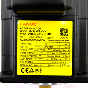 ใหม่เอี่ยมฟานุค เอซี เซอร์โวมอเตอร์ A06B-2212-B605 A06B2212B605 ฟานุค มอเตอร์ในสต็อกจัดส่งรวดเร็ว - Product Image 2