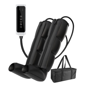 Botas de compresión de piernas Luayo <span class=keywords><strong>Air</strong></span> para aliviar el dolor muscular y el dolor del atleta, masajeador de compresión de aire