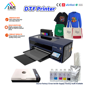 Impresora DTF de 13 Pulgadas XP600 a Color, Nueva, de Rollo a Rollo, de Bajo Costo, con Película de Poliéster, Máquina de Impresión por Transferencia de Calor de Escritorio A3 30cm - Product Image 1