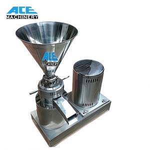 Máquina de pasta Miller coloidal de tipo dividido de acero inoxidable para cacahuete, sésamo, <span class=keywords><strong>pollo</strong></span>, pato, Marco, fruta, hueso, pastas, nueces, leche - Product Image 1