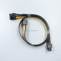 SCONDAR - Juego de Cables Modulares para PC, Cable de Alimentación para PSU, ATX 24 Pines, PCI-E 8 Pines, CPU 4+4, Cable de Extensión SATA con Funda