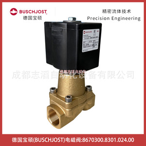 บุชจอสท์ วาล์วแม่เหล็กไฟฟ้า 1/2 นิ้ว AC 230 V แบบมุมไอเสียขวา - Product Image 3