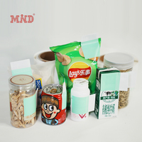 Etiqueta de Seguridad RFID con Código QR para Empaques de Alimentos y Etiqueta de Seguridad para Comercio Minorista con Impresión Personalizada a Granel