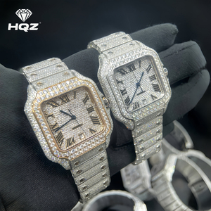 Orologio Meccanico Elegante di Alta Classe con Moissanite VVS, Colore D, Qualità Premium, Collezione Moda Maschile Sofisticata, Design Regale - Product Image 1