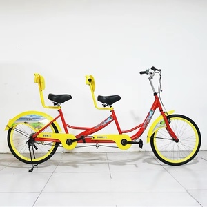 Vélo Tandem pour Deux Personnes, Location en Zone Scénique, Cadre en Acier à Haute Teneur en Carbone, Vélo Parent-Enfant, Production en Usine, Livraison Directe en Une Seule Pièce - Product Image 3
