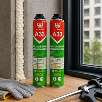 Mousse expansive en polyuréthane monocomposant pour la construction, mousse de scellement en PU en gros