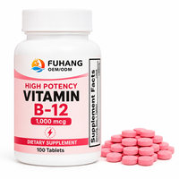 Comprimés de Vitamine B12 OEM GMP à Marque Blanche 1000mcg – Supplément B12 pour le Soutien Énergétique