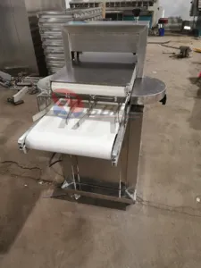 Cheap Full Cutting Bakery Equipment Cutter Hamburger Bun Slicer/ Burger Bread Cutting Machine