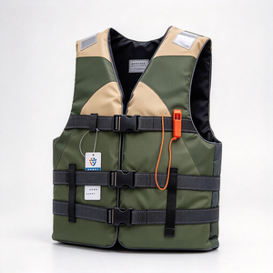 <span class=keywords><strong>Gilet</strong></span> <span class=keywords><strong>de</strong></span> <span class=keywords><strong>sauvetage</strong></span> <span class=keywords><strong>pour</strong></span> adulte avec boucle <span class=keywords><strong>en</strong></span> plastique et sangle <span class=keywords><strong>de</strong></span> maintien à l'entrejambe <span class=keywords><strong>pour</strong></span> la navigation <span class=keywords><strong>de</strong></span> plaisance, la pêche et les opérations <span class=keywords><strong>de</strong></span> <span class=keywords><strong>sauvetage</strong></span> aquatique - Product Image 1