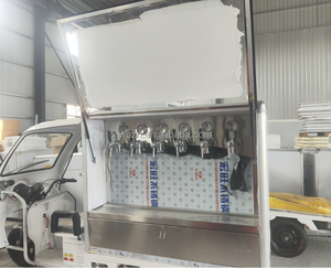 Triciclo eléctrico para comida, barra de cerveza, triciclo, carritos de helado, carrito de cóctel móvil, camión de comida con caja refrigerada - Product Image 6