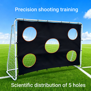 Porterí<span class=keywords><strong>a</strong></span> de fútbol portátil de combinación de gran oferta para porterí<span class=keywords><strong>a</strong></span> de fútbol plegable con marco de patio trasero - Product Image 2