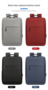 Заводская Подгонянная сумка для ноутбука большой емкости рюкзак USB зарядка деловой рюкзак сумка для ноутбука - Product Image 3