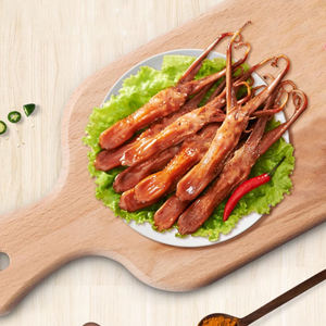 Wenzhou Spezialität Snacks Xiuwen frische Enten zungen sauce-aromatisierte Enten zunge frisches Halbfertig futter - Product Image 3