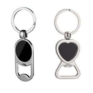 พวงกุญแจเปิดขวดเบียร์โลหะแบบซับลิเมชั่นพร้อมโลโก้ดีไซน์ขายส่งตามสั่ง - Product Image 3