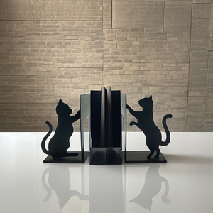 Porte-livres décoratifs personnalisés en métal en forme d'animaux pour accessoires de bureau - Product Image 3