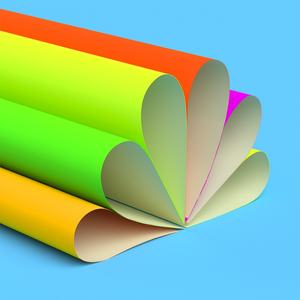 กระดาษเคลือบเงาสีสันสดใส ความขาวสูง เขียนชัด อ่านง่าย - Product Image 6