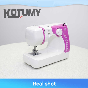 Machine à coudre portable 12 points intégrés Double fil <span class=keywords><strong>pour</strong></span> débutant artisanat bricolage Mini Machine à coudre - Product Image 3