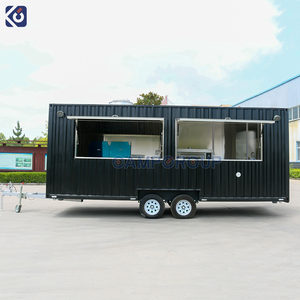 รถขายอาหารเคลื่อนที่ CAMPTRL พร้อมอุปกรณ์ครบครัน รถขายทาโก้เคลื่อนที่ รถพ่วงขายอาหาร ครัวคอนเทนเนอร์ บาร์ - Product Image 2