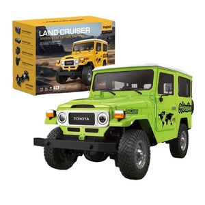 Voiture télécommandée 2,4 GHz tout-terrain avec lumières, sons et fumée SJY-HG4-50 Land Cruiser à l'échelle 1/16, contrôle longue distance - Product Image 1