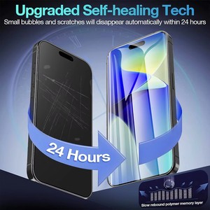 ฟิล์มกันรอยไฮโดรเจลแบบกำหนดเองสำหรับ iPhone 17E ฟิล์ม TPU ป้องกันเต็มจอ บางเฉียบ ฟิล์มไฮโดรเจลซ่อมแซมตัวเองได้ สำหรับ iPhone 17E - Product Image 3