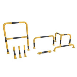 Barrière de sécurité pour machines avec rail central, en acier, profilé, pour <span class=keywords><strong>parking</strong></span>, protection, borne de sécurité en U - Product Image 2