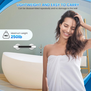 <span class=keywords><strong>Maniglia</strong></span> di Sicurezza OEM <span class=keywords><strong>per</strong></span> Vasche da Bagno - Corrimano <span class=keywords><strong>per</strong></span> <span class=keywords><strong>Doccia</strong></span> <span class=keywords><strong>per</strong></span> Anziani e Persone con Mobilità Ridotta, Barra di Supporto da Bagno con <span class=keywords><strong>Ventosa</strong></span> da 12 Pollici, Nera - Product Image 6